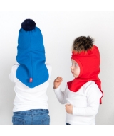 Vaikiška kepurė šalmas žiemai