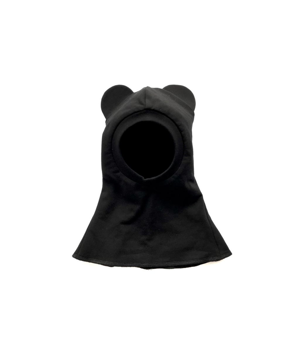 Black baby bear hat balaclava