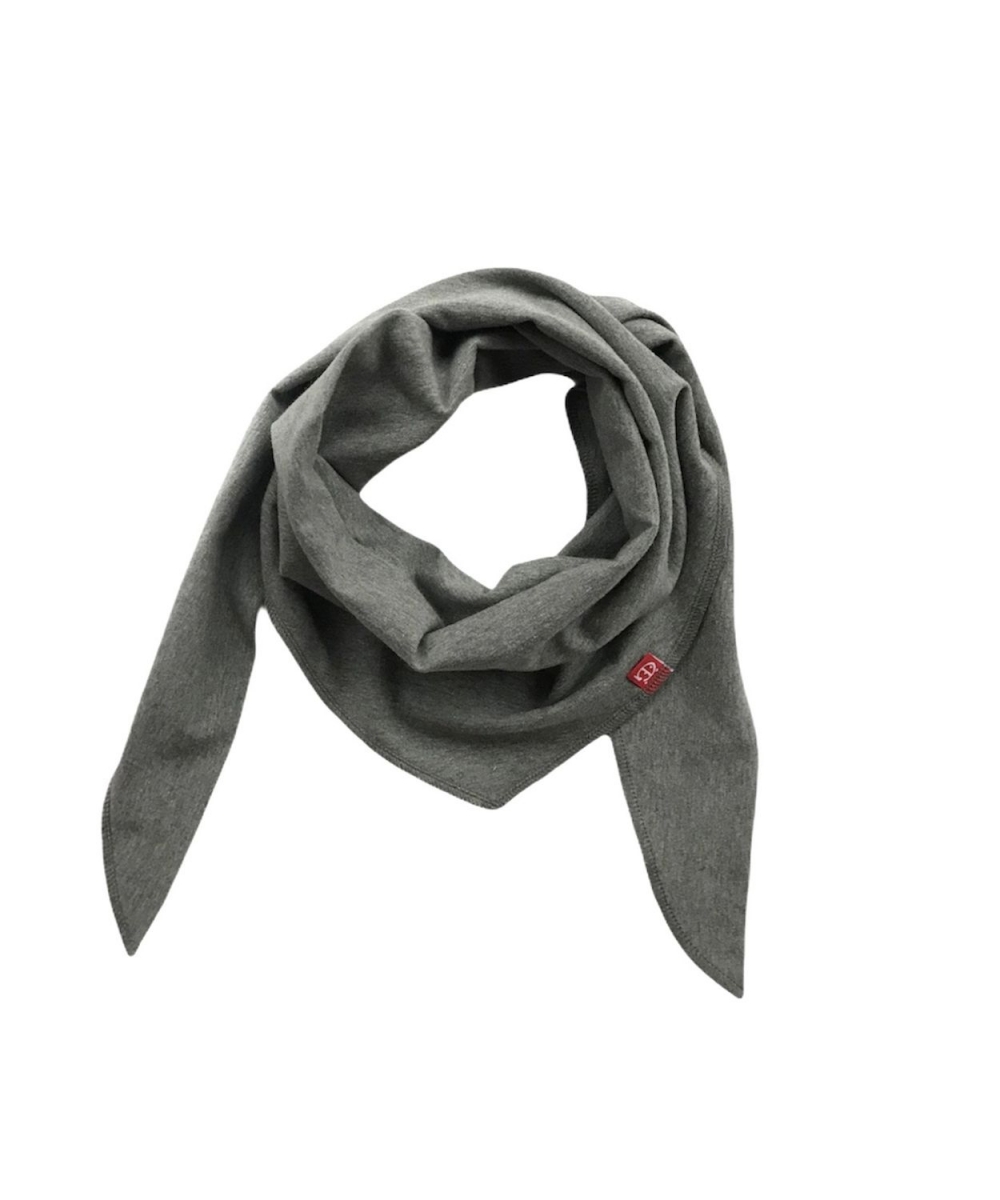 Triangle double layer scarf