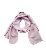 Light pink winter scarf