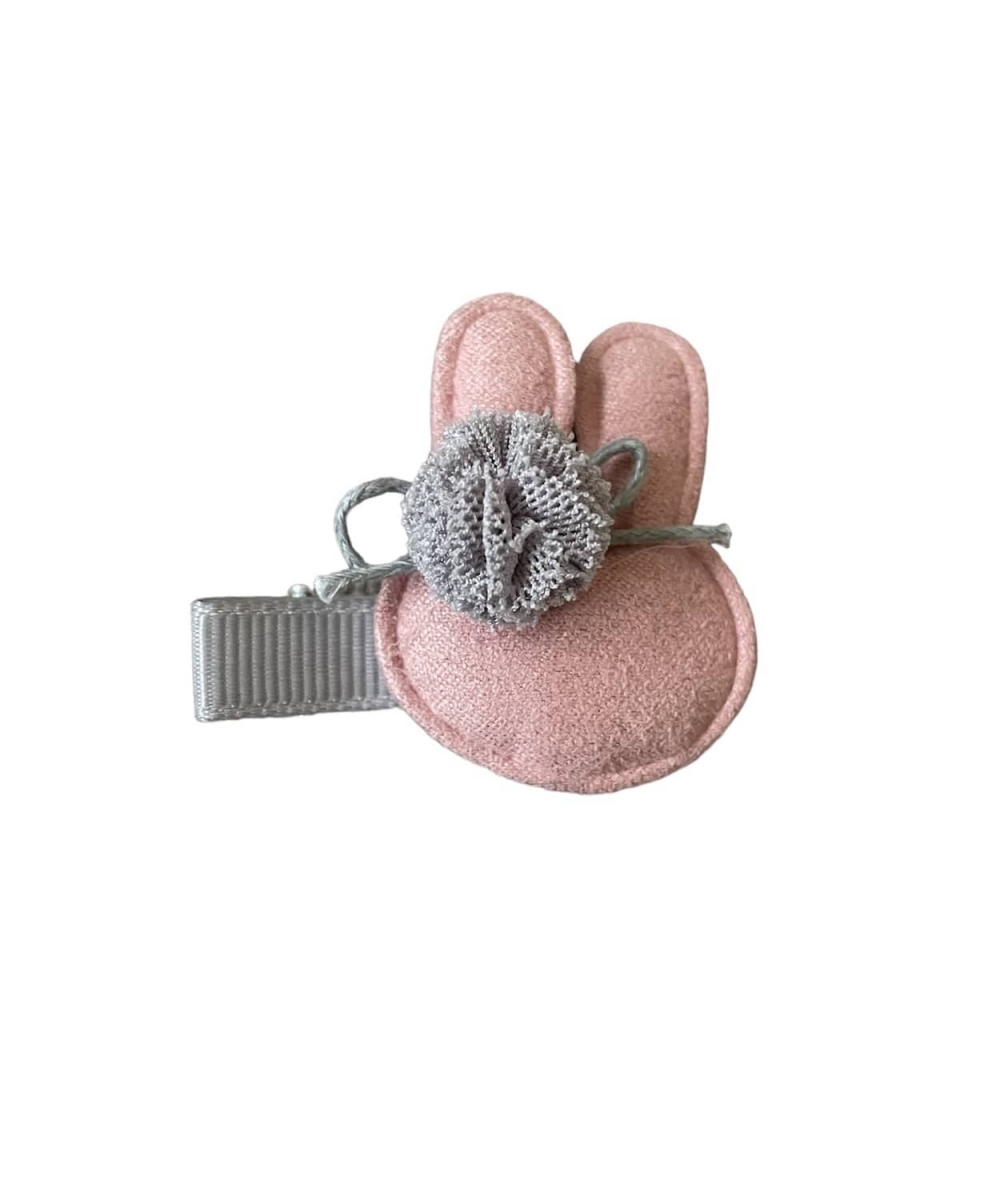 Baby head clip (Pink Rabbit)
