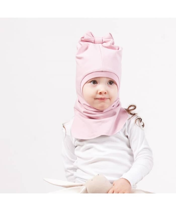 Toddler girl Balaclava with bow