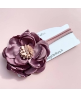 Newbirn headband with flower
