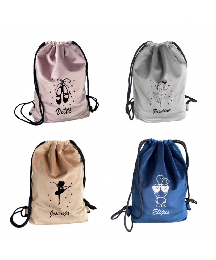 Personalized Drawstring backpack