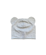 Baby cotton hat with bear ears