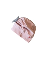 Dusty pink Turban baby girl hat  (1-2 years old)