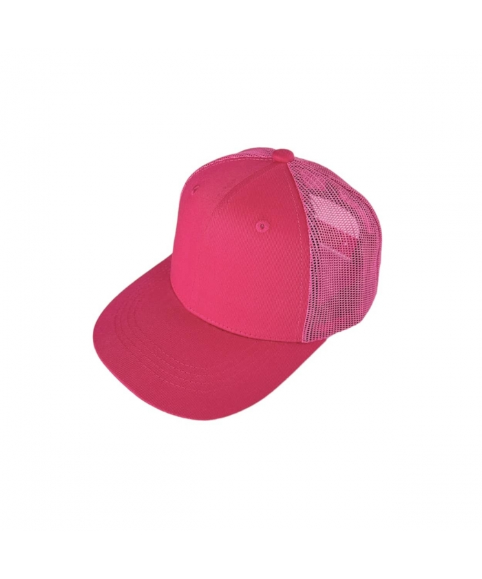 Rožinė kepurė su snapeliu mergaitėms